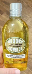 L'Occitane Amande Huile De Douche Almond Shower Oil 8.4 fl oz/250 mL Full Size - Picture 1 of 3