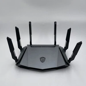 MSI Radix AXE6600 (GRAXE66) WiFi 6E Tri-Band Gaming Router - Picture 1 of 5