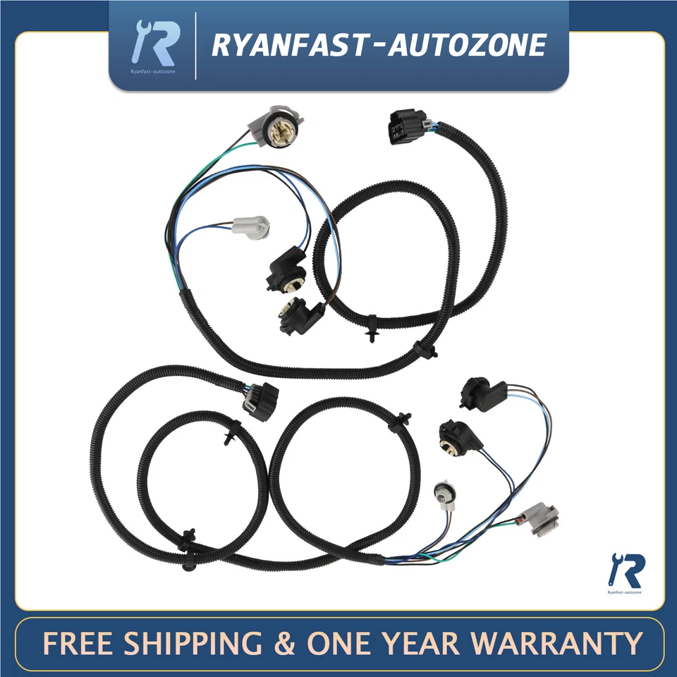 Tail Light Wiring Harness Rear LH+RH 16531401 16531402 for Chevrolet Silverado - Image 1 of 4