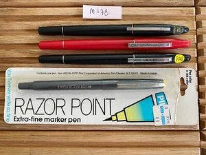 Vintage felt tip pens sanford Exspresso X3 & NIP Pilot razor point M178  - Picture 1 of 3