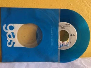 RUBEN RODRIGUEZ -RUMORES / CARA DE GITANA- MEX 7" SINGLE CS BLUE WAX RANCHERAS - Picture 1 of 3