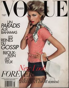 Vogue Paris JUIN/JUILLET 2009 June July Anja Rubik ENIKO MIHALIK 080919AME2 - Picture 1 of 2