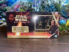 Star Wars Episode1 Clash of The Light Sabers Card Game. Exclusive Pewter Figures