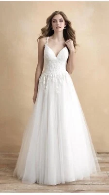 Vestido de novia romántico Allure marfil talla 10 ¡¡NUEVO con etiqueta!!! Foto 1 de 4