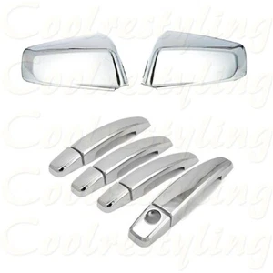 For Cadillac SRX 2010 2011 2012 13 14 2015 2016 Chrome Mirror+DOOR HANDLE Cover - Picture 1 of 3