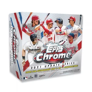 2021 Topps Chrome Update MLB Baseball Mega Box NEW Factory Sealed - Picture 1 of 1