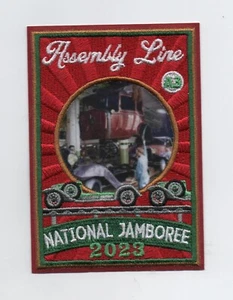 Parche National Jamboree Sub Camp 2023, línea de montaje A3, ¡como nuevo! - Imagen 1 de 1