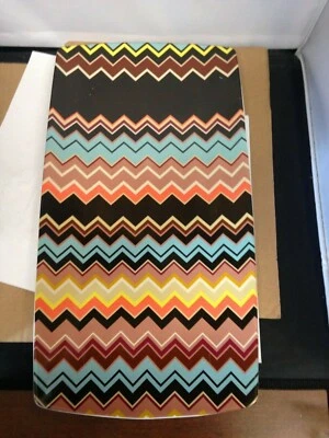 Сервировочный поднос Stoneware цветной зигзагообразный принт Missoni для мишени 9 дюймов x 16 дюймов - Изображение 1 из 3