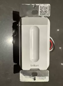 Brilliant BHS120US-WH1 Smart Dimmer Switch White - Picture 1 of 2