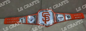 San Francisco Giants Championship Wrestling Belt Adult Size 4mm brass - Picture 1 of 5