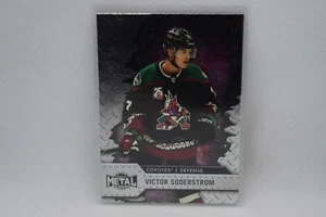 Victor Soderstrom #119 - 2020-21 Skybox Metal Universe - Coyotes - Rookie RC - Picture 1 of 2