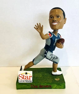 SIGNED ~ Tim Brown 2013 Texas Revolution Bobblehead SGA ~ OAKLAND RAIDERS LEGEND - Picture 1 of 6