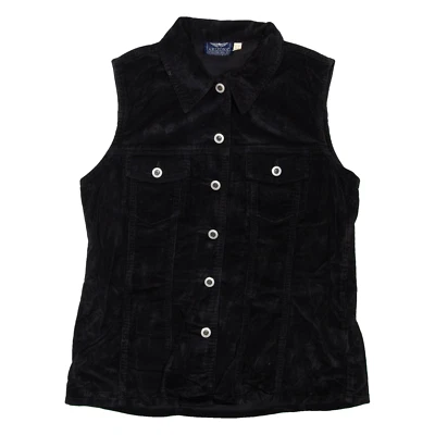 ARIZONA Sleeveless Womens Jacket Black UK 14 - Image 1 of 4