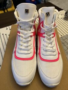 Virtuos Vesubio Women’s Boxing Shoes- Low Top Pink and White (size 39 EU, 8 US)