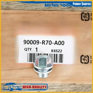 New For Honda/Acura Engine Oil Pan Drain Bolt Plug with Washer 90009-R70-A00 - Bild 1 von 10