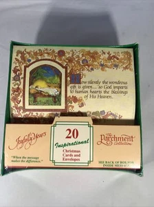 20 Joyfully Yours The Parchment Collection Inspirational Christmas Cards - Picture 1 of 3