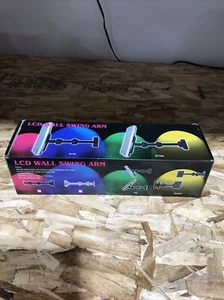 Gelenkarmhalterung ausziehbar Wandhalterung schwarz LCD Wandschwinge - Bild 1 von 5