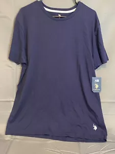 U.S. Polo Assn. T-Shirt Mens Large Blue (NWT) Brand New! Light Breathable! - Picture 1 of 4