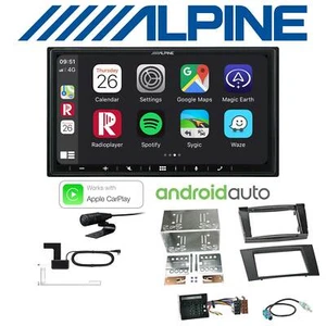 Alpine Autoradio Apple CarPlay für Mercedes Benz E-Klasse 2002-2009 W211 S211 - Bild 1 von 6
