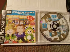 Gioco da tavolo Top Shop per Playstation PS1 scheda di registrazione CIB completa testata - Foto 1 di 7
