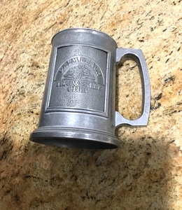 Vintage Palm Beach Trap & Skeet Club Dura-Cast Becher Handarbeit USA Zinn - Bild 1 von 4