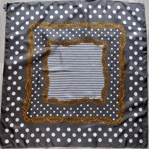 Hermosa bufanda vintage de seda accesorios para mujer CODELLO - Imagen 1 de 5