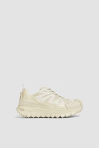 MONCLER Trailgrip Amoeba $820Women's White Sneakers New And Authentic - Picture 1 of 16
