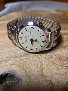 Reloj Pulsera Hombre Benrus Alarma Cuerda Mecánica Funciona Entonces Se Detiene Como Está Lote 6 - Imagen 1 de 5