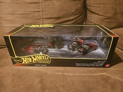 Hot Wheels Premium ADVAN Aero Lift, Porsche 962, Nissan Skyline, Toyota MR2 TRD - Image 1 of 4