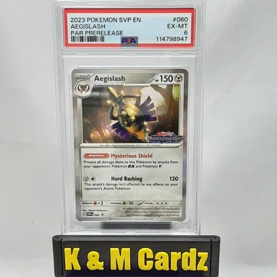 Pokemon - Aegislash - #060 - Graded PSA 6 - Image 1 of 4
