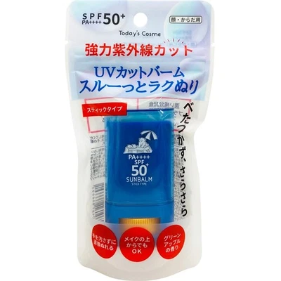 Todays Cosme Fresh UV Sun Balm Stick Type Sunscreen, Skincare Protection, Japan - Image 1 of 4