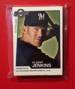 MILWAUKEE BREWERS 2004 Complete Set of 30 Non Police Baseball Cards Vintage - Picture 1 of 2
