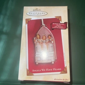 Hallmark Keepsake Ornament "Angels We Have Heard" Motion & Music in Box - Picture 1 of 3