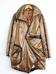 NWT Cop Copine Very Rare Asymmetrical Multi Zip Puffer Jacket, Size 3 - Picture 1 of 12