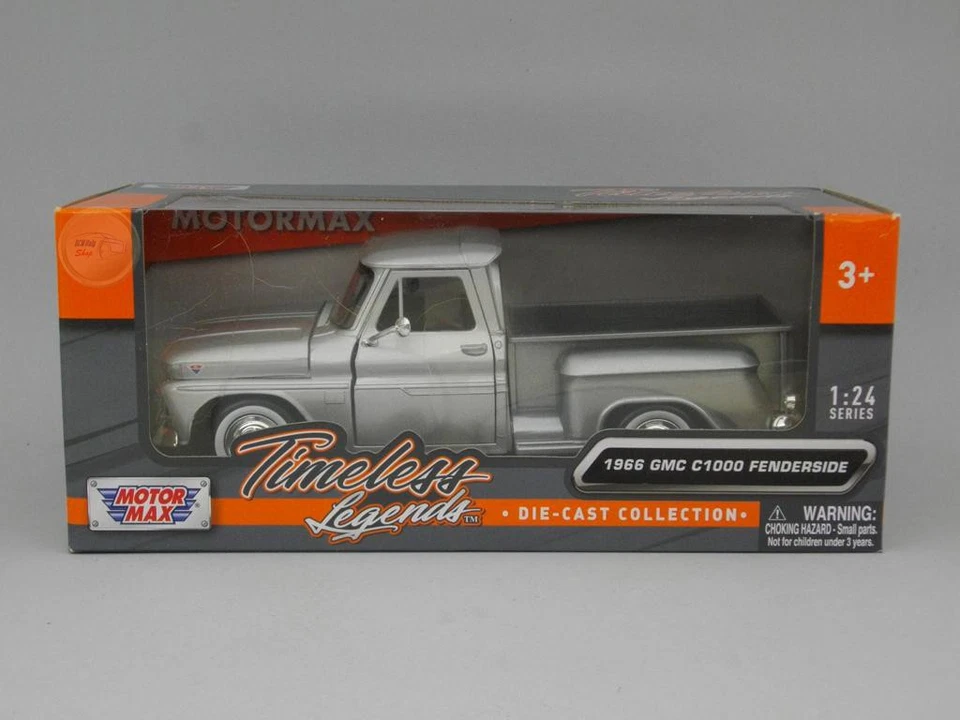 GMC C1000 Fenderside (1966) - Motormax 1:24 - MX79379SI - Immagine 1 di 1