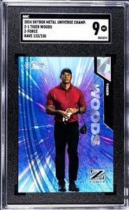 2024 SkyBox Metal Universe Champions #Z-1 Tiger Woods Z-Force Rave - Picture 1 of 2