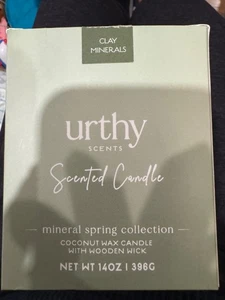 Candela cera di cocco profumi urthy nuova con scatola - Foto 1 di 9