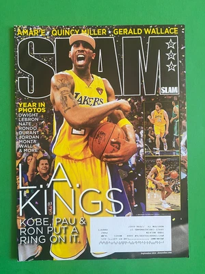 Slam Magazine/September 2010/Kobe Bryant Los Angeles Lakers Champs/with posters - Image 1 of 3
