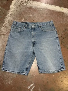 Vintage Levi’s 505 “R” Tab Shorts Size 33 Made In USA Y2K 90s Denim Jorts - Picture 1 of 6