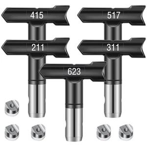 Spray Nozzle Spray Tip Reversible Spray Tip Airless Paint Sprayer Nozzles Tip... - Picture 1 of 6