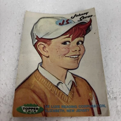 Topper Toys vintage 1964 Johnny Seven & Penny Brite mini catalog/booklet - Image 1 of 4