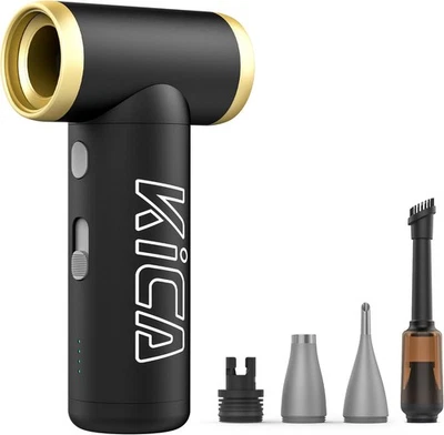 Kica JetFan 2S 2-in-1 Elektrische Staubgebläse Mini-Staubsauger -117000 U/min - Bild 1 von 4