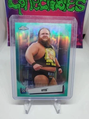 2021 Topps Chrome WWE Wrestling TEAL #63 Otis /150 - Image 1 of 4