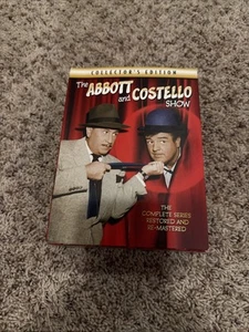 The Abbott and Costello Show The Complete Series Collector's Edition 9-Disc Set - Picture 1 of 19