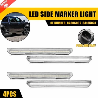 For 2020-2023 GMC Sierra 2500HD Cab LED Side 3500HD Denali AT4 Crew Marker Light - Изображение 1 из 4