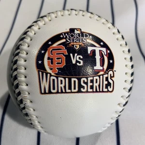 San Francisco Giants Vs Texas Rangers 2010 WS VERSION 2 Souvenir Baseball Ball - Picture 1 of 6