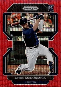 2022 Panini Prizm - Chas McCormick #100 Red Prizm (RC) /99 Astros - Bild 1 von 2