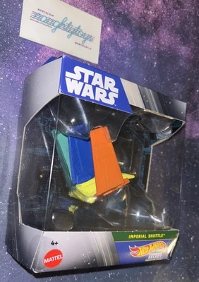Star Wars Hot Wheels Starship Редкий Прототип Imperial Shuttle Chase #8 *Коробка Dmg* - Изображение 1 из 4
