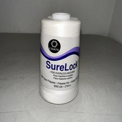 SureLock Thread Coats & Clark 3000 yds Polyester NEW 4540 Dusty Blue - Image 1 of 2