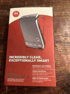 Motorola Roadster 2 Inalámbrico Bluetooth En Coche Altavoz Portátil Buscador de Coche - Imagen 1 de 4